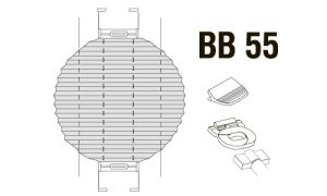 Схема системы BB 55: круглое окно